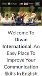 Mobile Screenshot of divanintl.com